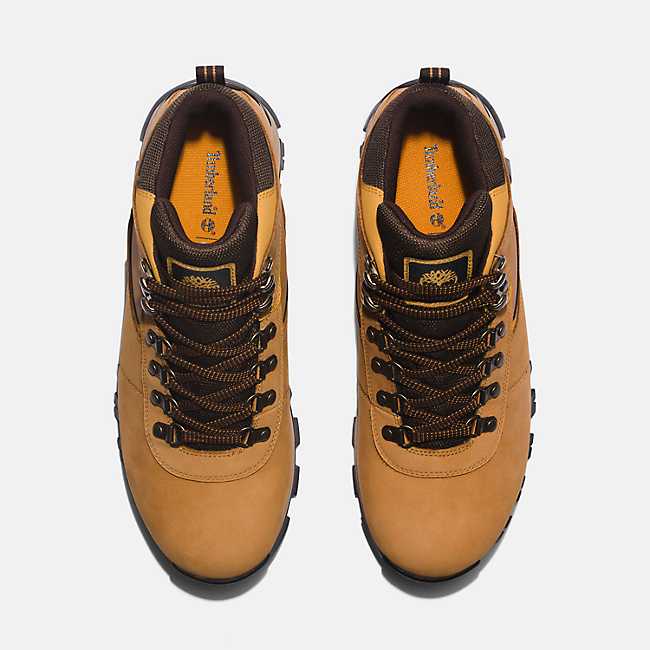 Timberland Men's Mt. Maddsen Waterproof Mid Hiking Boot - Wheat Nubuck Wheat Nubuck