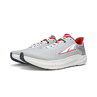 Altra Men's Torin 7 Shoe - Gray/Red Gray/Red