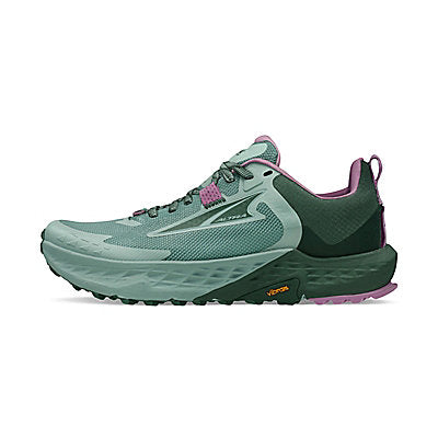 Altra Women's Timp 5 Shoe - Green/Forest Green/Forest