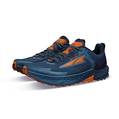 Altra Men's Timp 5 Shoe - Blue/Orange Blue/Orange