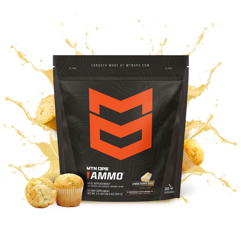 Mtn Ops Ammo Protein + Meal Replacement Scoop Pack Chocolate