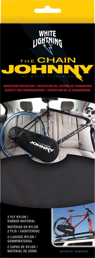 White Lightening The Chain Johnny, Drivetrain Cover Black