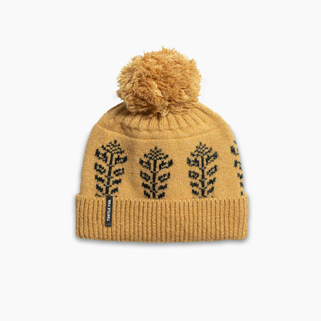 Turtle Fur Recycled Knit Freya Beanie - Gold Gold