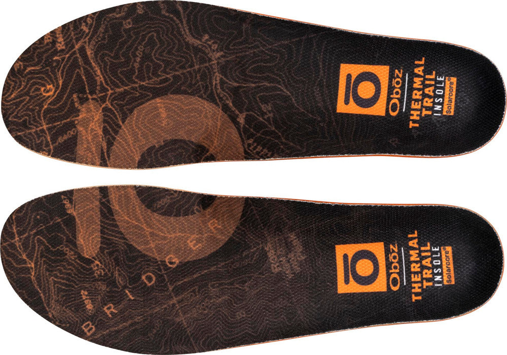 Oboz Unisex Thermal Trail Insole - Orange Orange