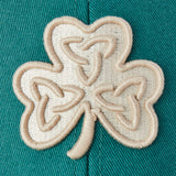 Life Is Good Adult Celtic Clover Trucker - Spruce Green