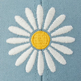 Life Is Good Adult Daisy Trucker - Smoky Blue