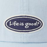 Life Is Good Adult LIG Vintage Oval Chill Cap - Glacier Blue