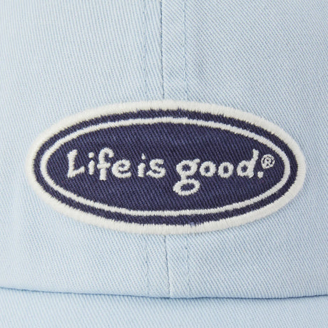 Life Is Good Adult LIG Vintage Oval Chill Cap - Glacier Blue