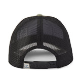 Life Is Good Adult Sunset Mountain Trucker - Moss Green