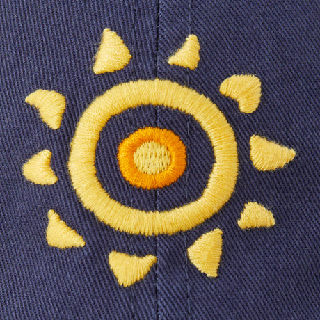 Life Is Good Adult Vintage Sun Chill Cap - Darkest Blue