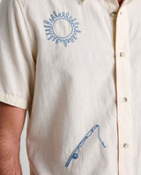 Toad & Co Airscape Shirt Embroidered - Salt Embroidery