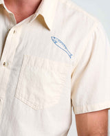 Toad & Co Airscape Shirt Embroidered - Salt Embroidery