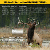 Mountain Wild WILD ELK AND VENISON DOG TRAINING TREAT NIBS