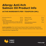 Pet Honesty Allergy Anti-Itch Salmon Oil - Turkey