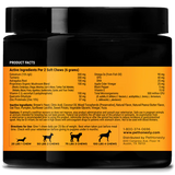 Pet Honesty Allergy Support Supplement Chews - Peanut Butter