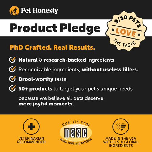 Pet Honesty Allergy Support Supplement Chews - Peanut Butter