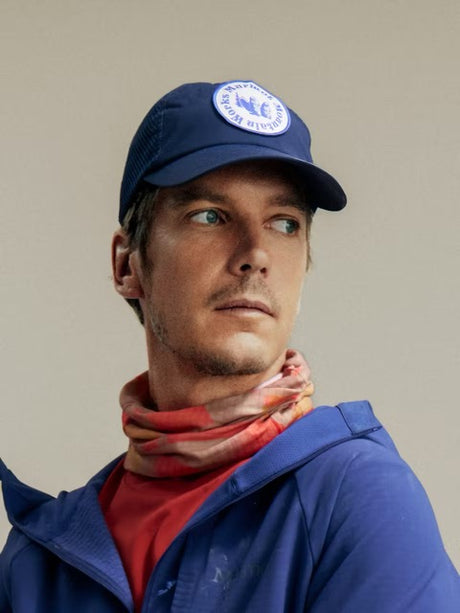 Marmot Alpine Soft Mesh Trucker - Juniper Green / Brich Bark