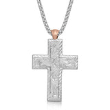 Montana Silversmiths American Legends Mosaic Cross Necklace
