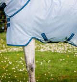 Horseware Ireland Amigo Bug Rug Fly Sheet (0g Light) - Azure Blue / Navy & Electric Blue