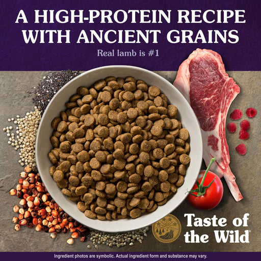 Taste of the Wild Ancient Mountain Canine Recipe with Roasted Lamb - 28 LB