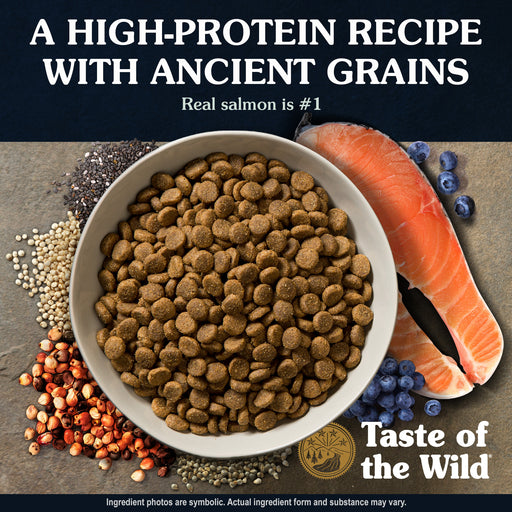 Taste of the Wild Ancient Stream Canine Recipe with Smoke-Flavored Salmon - 14 LB