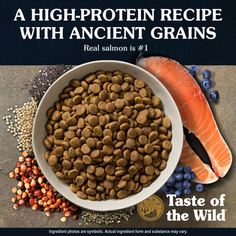 Taste of the Wild Ancient Stream Canine Recipe with Smoke-Flavored Salmon - 28 LB