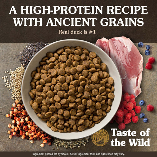 Taste of the Wild Ancient Wetlands Canine Recipe with Roasted Fowl - 28 LB
