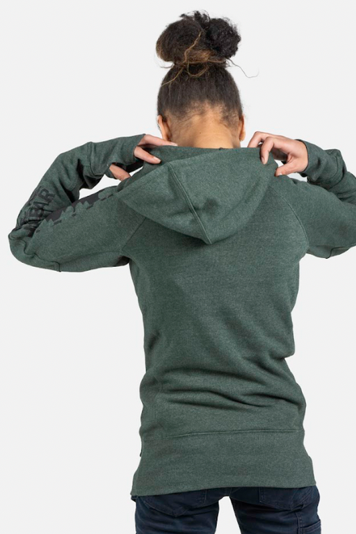 Dovetail Workwear Anna Pullover Hoodie - Forest Green