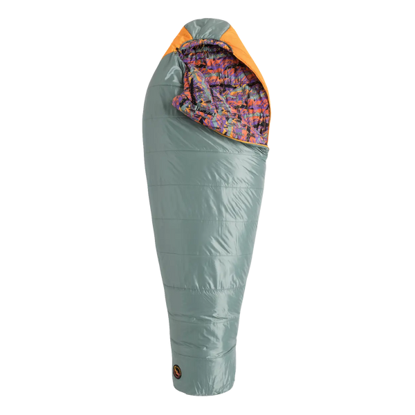 Big Agnes Anthracite 20 Sleeping Bag, Aplenglow/regular/left Zip Zirkel alpenglow