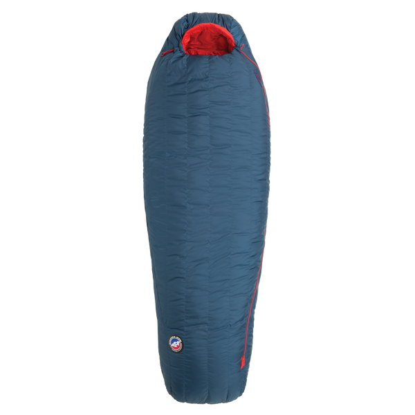 Big Agnes Anvil Horn 0 (650) Long Sleeping Bag - Blue/red Blue/red