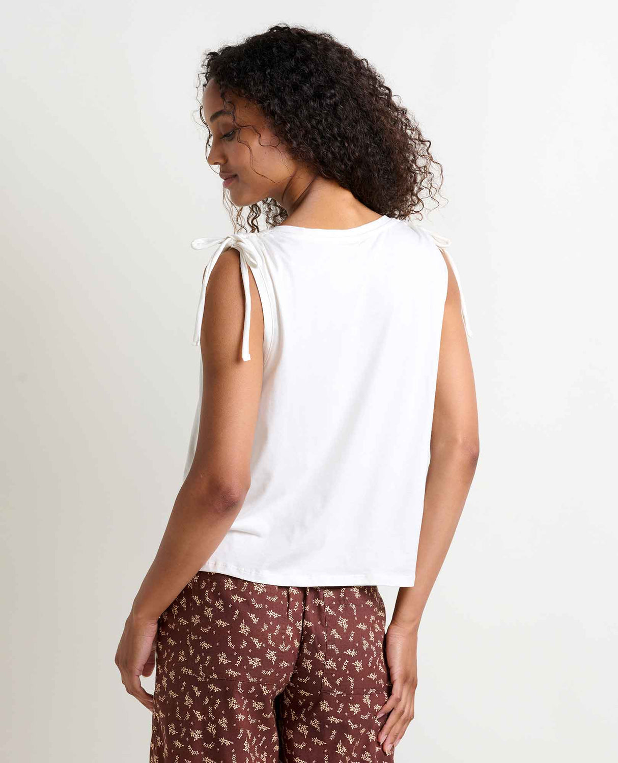 Toad & Co Anza Cinch Tank - Egret