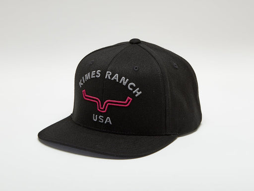 Kimes Ranch Arched Trucker Hat Black