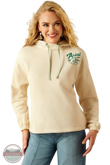 10055028 Wms Essential Hoodie - Summer Sand Summer sand