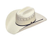 Ariat Mens 10X Double S Straw Cowboy Hat Natural