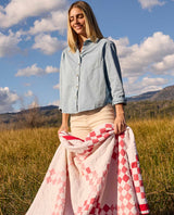 Toad & Co Arroyo Twill Boxy Long Sleeve Shirt - Skyway