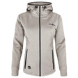 Action Heat Women's 5V Battery Heated Slim Fit Hoodie - Antarctica White Antarctica White