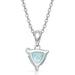 Montana Silversmiths Azure Trillion Starlight Necklace