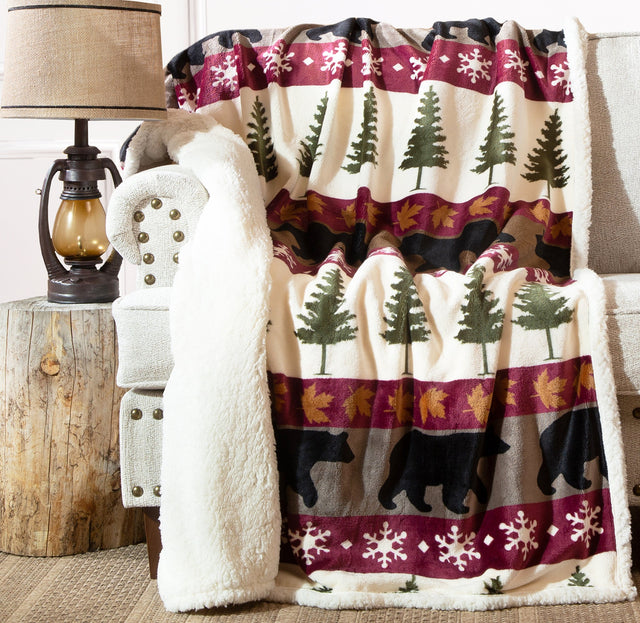 Carstens Inc Throw Tall Pine Tall pine