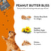 Shameless Pet Peanut Butter Bliss Bone Broth Pet Chews