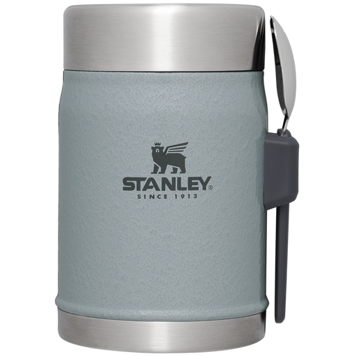 Stanley The Legendary Classic Food Jar+spork 14oz Hammerton Silver