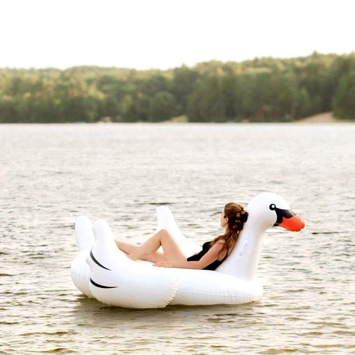 Swimline Giant Swan Ride-on Float