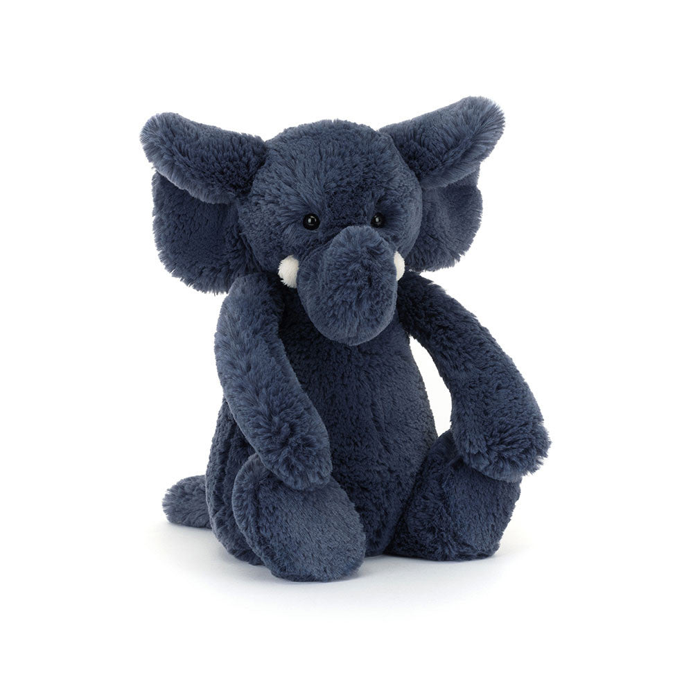 Jellycat Bashful Blue Elephant Blue