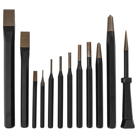 Black Diamond 12-Piece Punch, Chisel & Awl Set