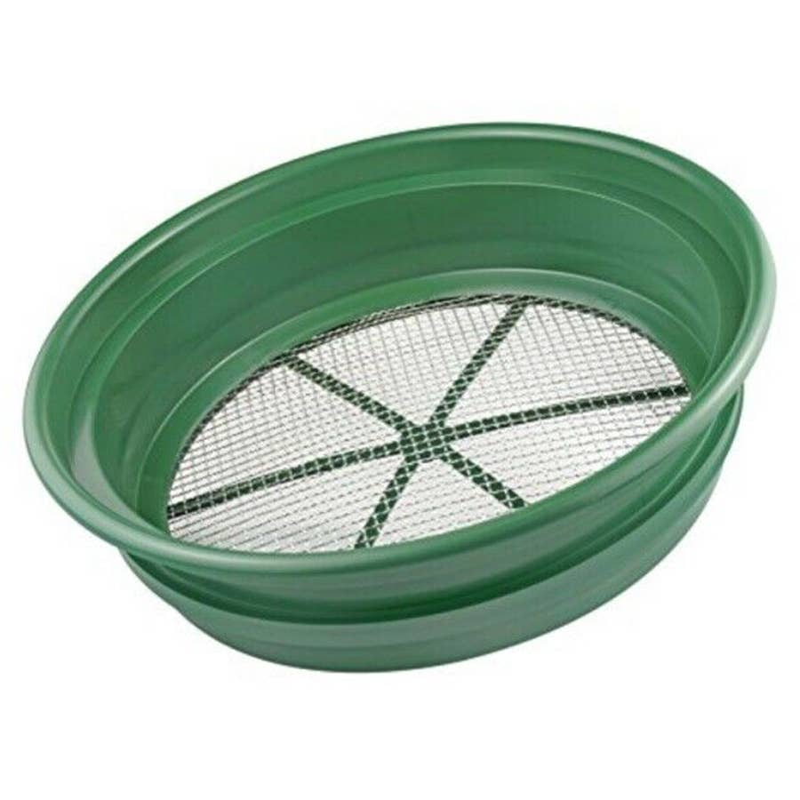 Sona Enterprises Sifting Pan Mesh   1/2in Green