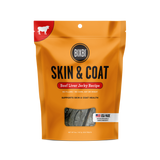 BIXBI Pet Skin & Coat Jerky Treats for Dogs - Beef Liver Recipe - 5oz / 12oz Beef Liver