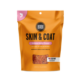 BIXBI Pet Skin & Coat Jerky Treats for Dogs - Salmon Recipe - 4oz / 10oz Salmon