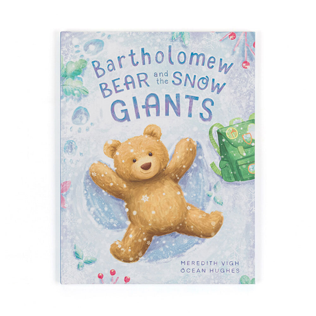 Jellycat Bartholomew Bear And The Snow Giants Book Snow giants