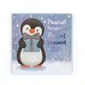 Jellycat Peanut Penguin`s Perfect Present Book Peanut present