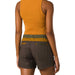 Prana Women's Double Peak Short - Black/Olive Block Black/Olive Block