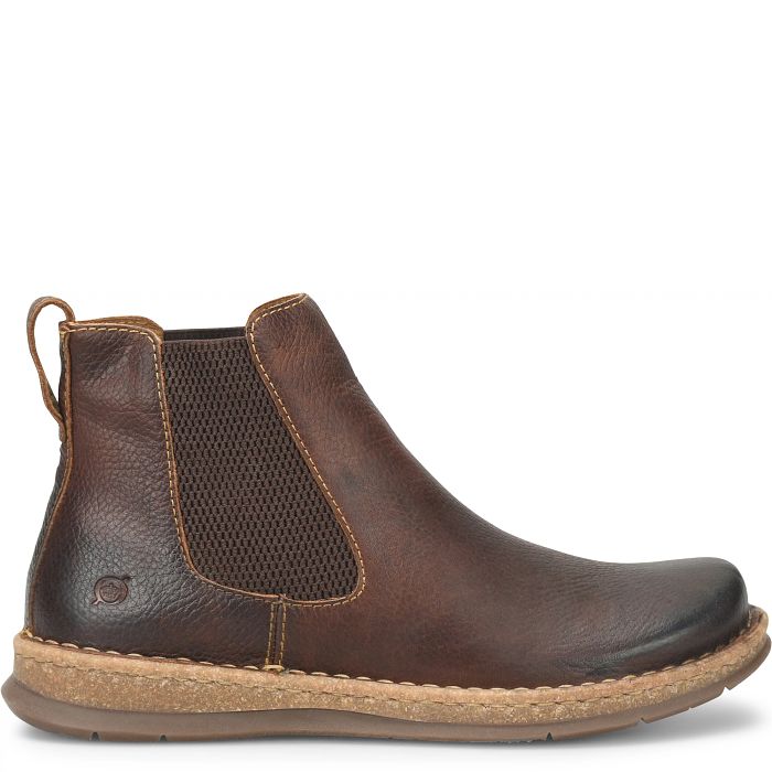 Born Men's Brody Boot - Dark Brown Chestnut Dark Brown Chestnut